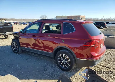 2020 Volkswagen Tiguan из США, поврежденный, VIN 3VV2B7AX3LM054631